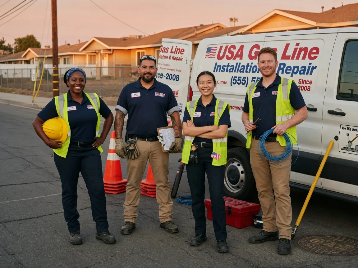 Gas Line Installation company in Petrolia, TX